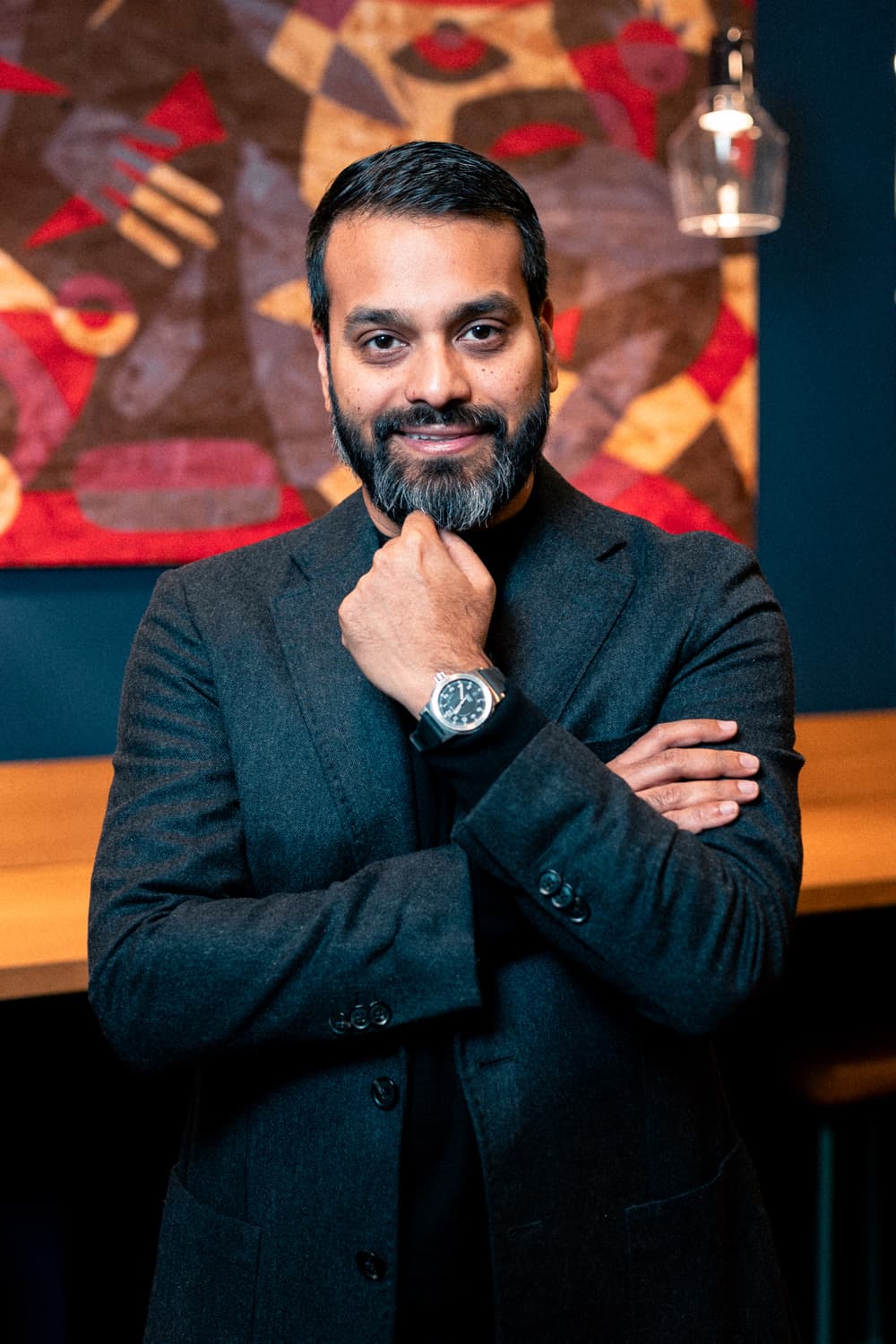 Retrato de Mahin Chowdhury